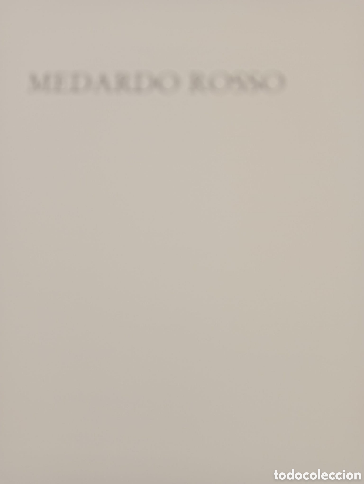 Arte: Medardo Rosso. Cat&aacute;logo de la exposici&oacute;n - Foto 2