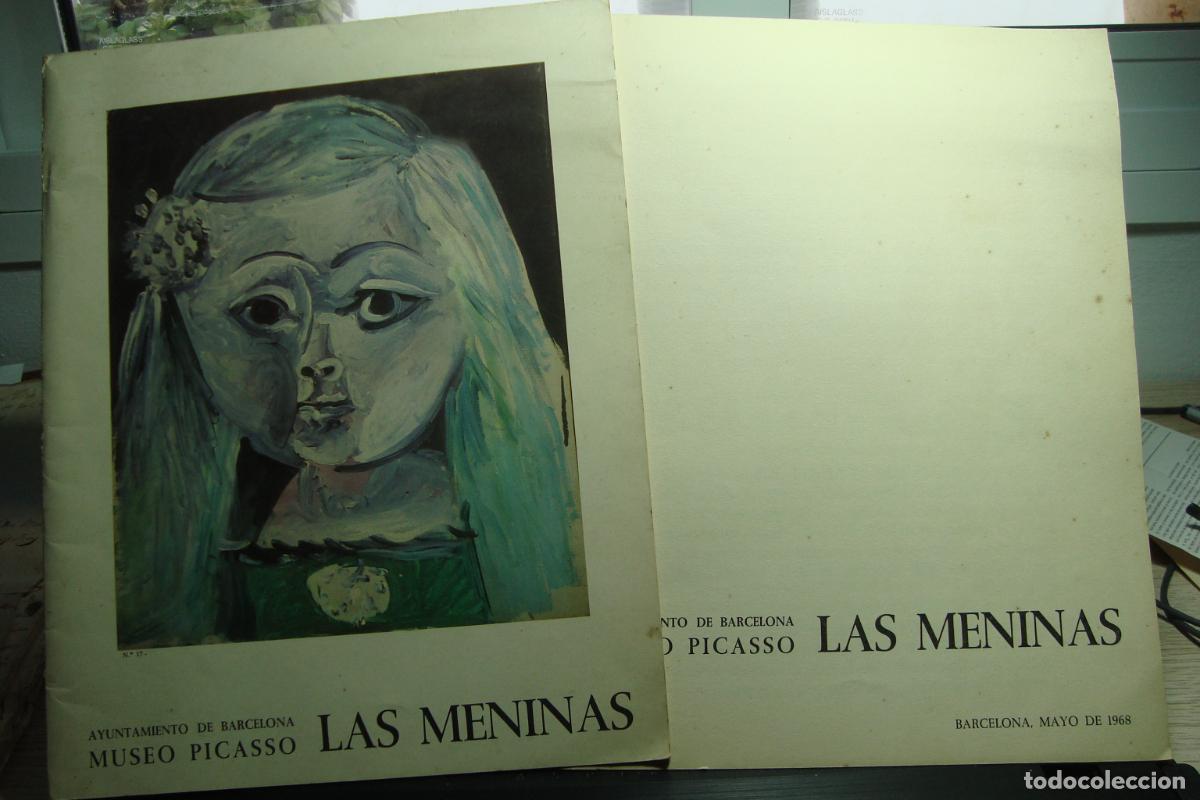 Arte: ANTIGUO CATALOGO ORIGINAL EXPOSICION MUSEO PICASSO LAS MENINAS. AYUNTAMIENTO BARCELONA 1968.