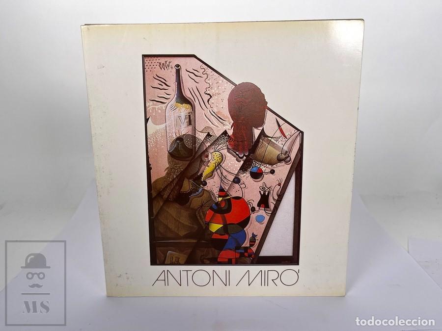Arte: Catalogo - Exposici&oacute;n Antoni Mir&oacute; / Pinteu Pintura - Ajuntament D'Ibi - Alicante - A&ntilde;o 1988