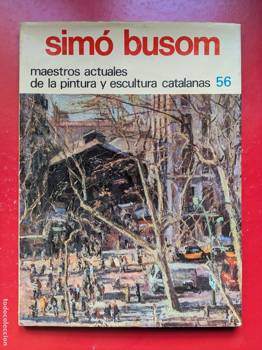 Arte: Libro Sim&oacute; Busom con dibujo original Sagrada Familia en su interior dedicado a Joan A. Maragall