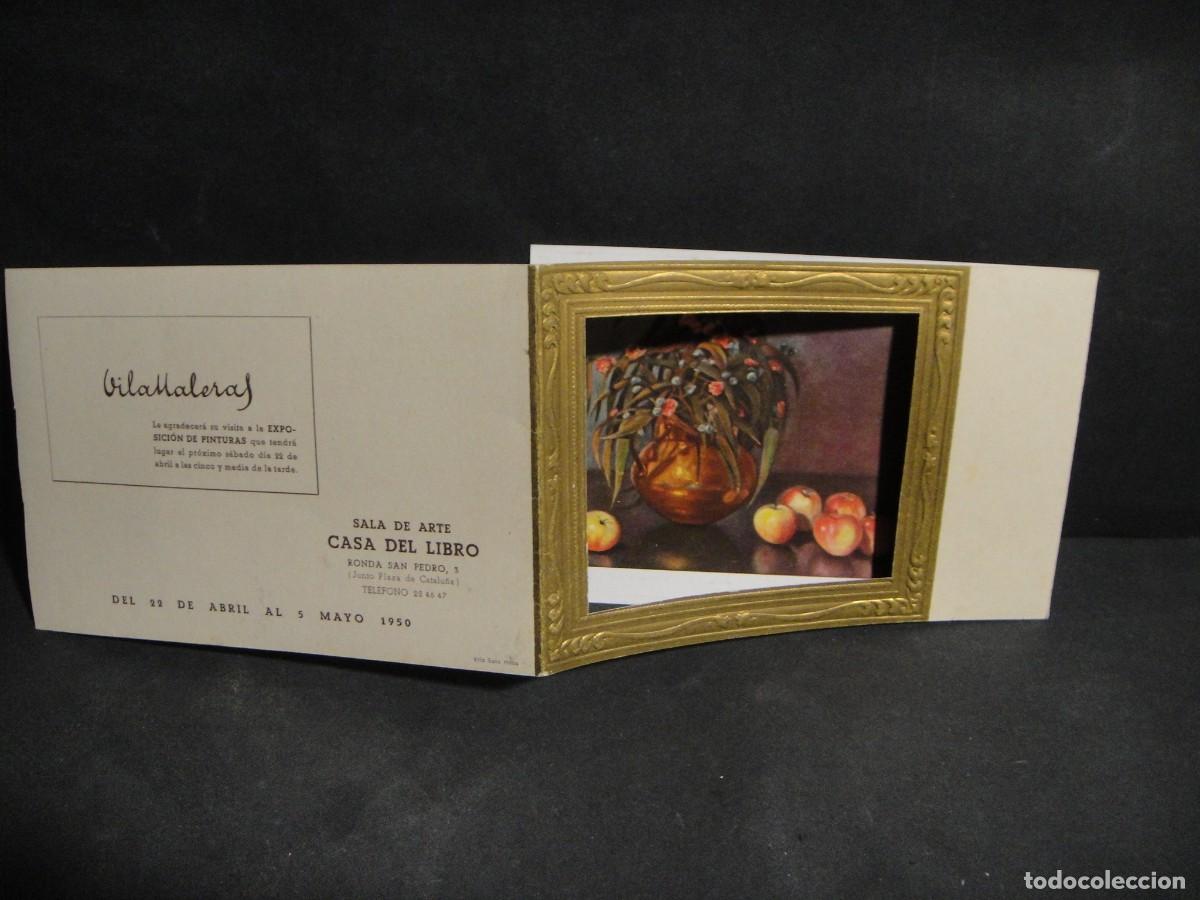 Art: catalogo exposicion del pintor vila maleras - barcelona a&ntilde;o 1950 , lote reservado
