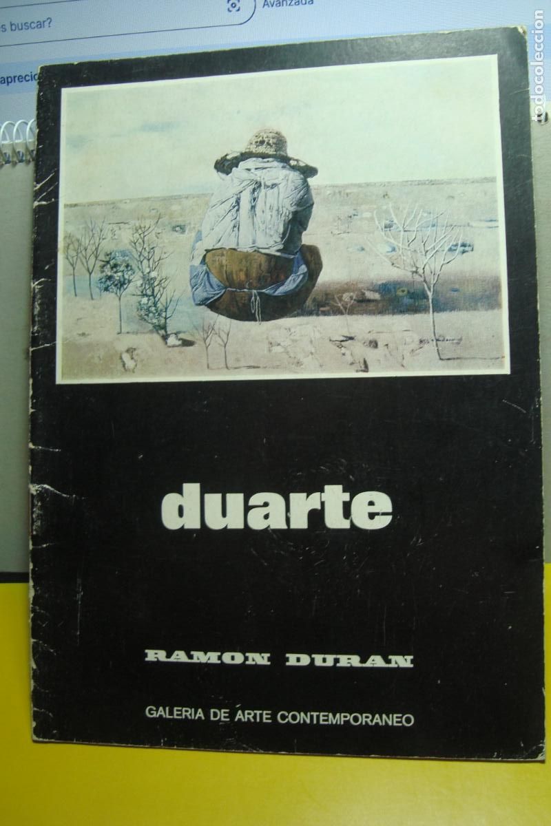 Arte: EXPOSICION JOSE DUARTE. GALERIA RAMON DURAN MADRID 1974.