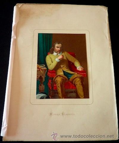 Arte: Cromolitograf&iacute;a de Cromwell - Foto 1