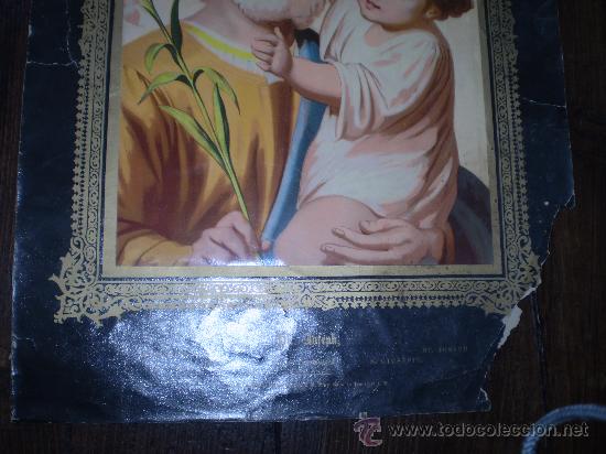 Arte: CROMOGRAFIA S XIX S.JOSE - Foto 3