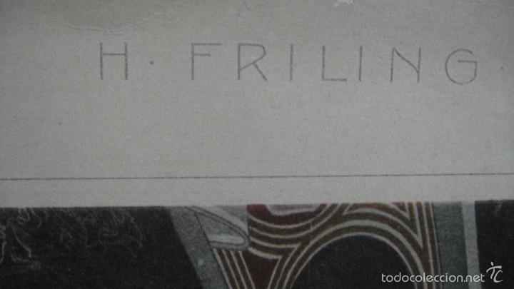 Arte: cromolitografia - h. friling - Foto 2