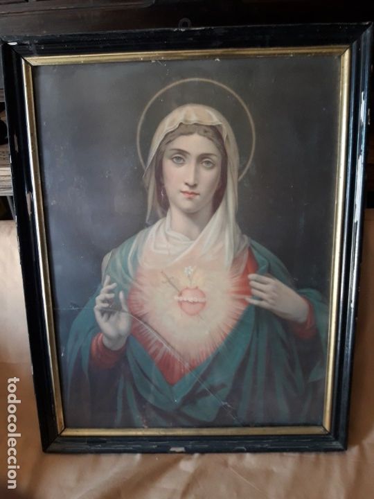 Arte: Coraz&oacute;n  de Mar&iacute;a - Foto 1