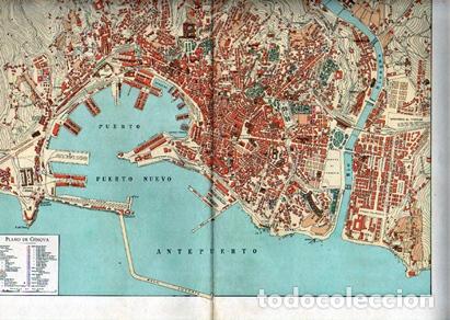 Arte: CROMOLITOGRAFIA PLANO DE GENOVA (ITALIA). ENCICLOPEDIA SEGUI. 1905 - G-PLANOS-088