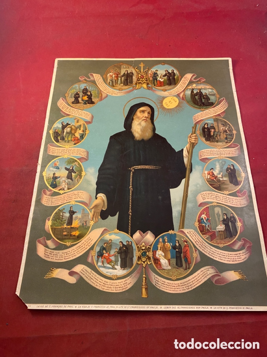 Arte: LA VIDA DE S. FRANCISCO DE PAUL - Foto 1