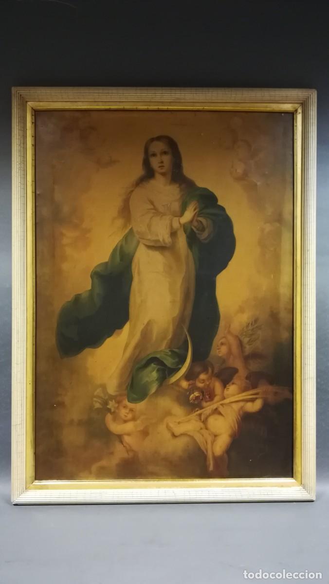 Arte: CUADRO INMACULADA DE EL ESCORIAL DE MURILLO - Foto 1