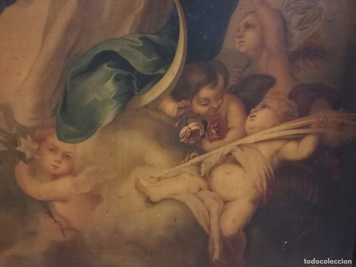 Arte: CUADRO INMACULADA DE EL ESCORIAL DE MURILLO - Foto 5