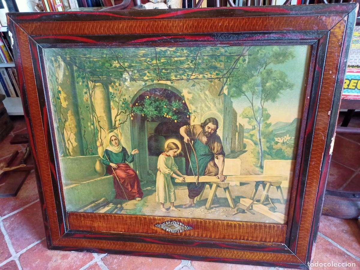 Arte: Cuadro San Jos&eacute; Carpintero - Foto 1