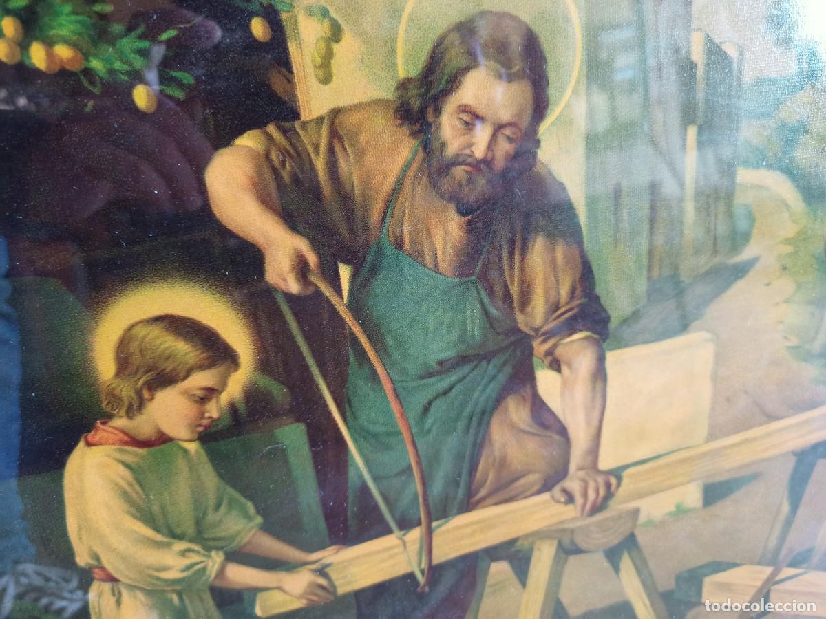 Arte: Cuadro San Jos&eacute; Carpintero - Foto 5