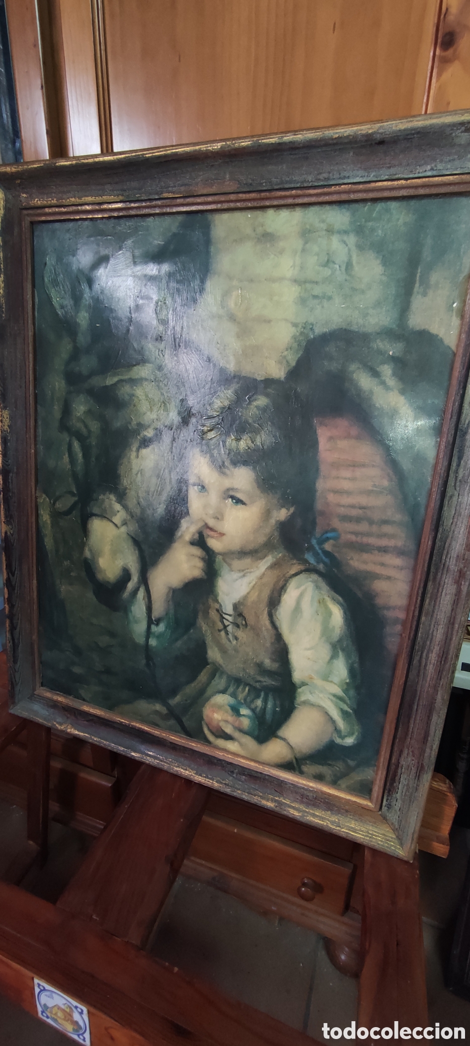 Arte: Cuadro lamina barnizada Francisco Ribera - Foto 6