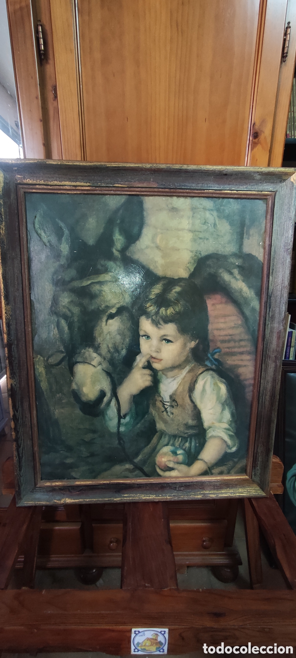 Arte: Cuadro lamina barnizada Francisco Ribera - Foto 8