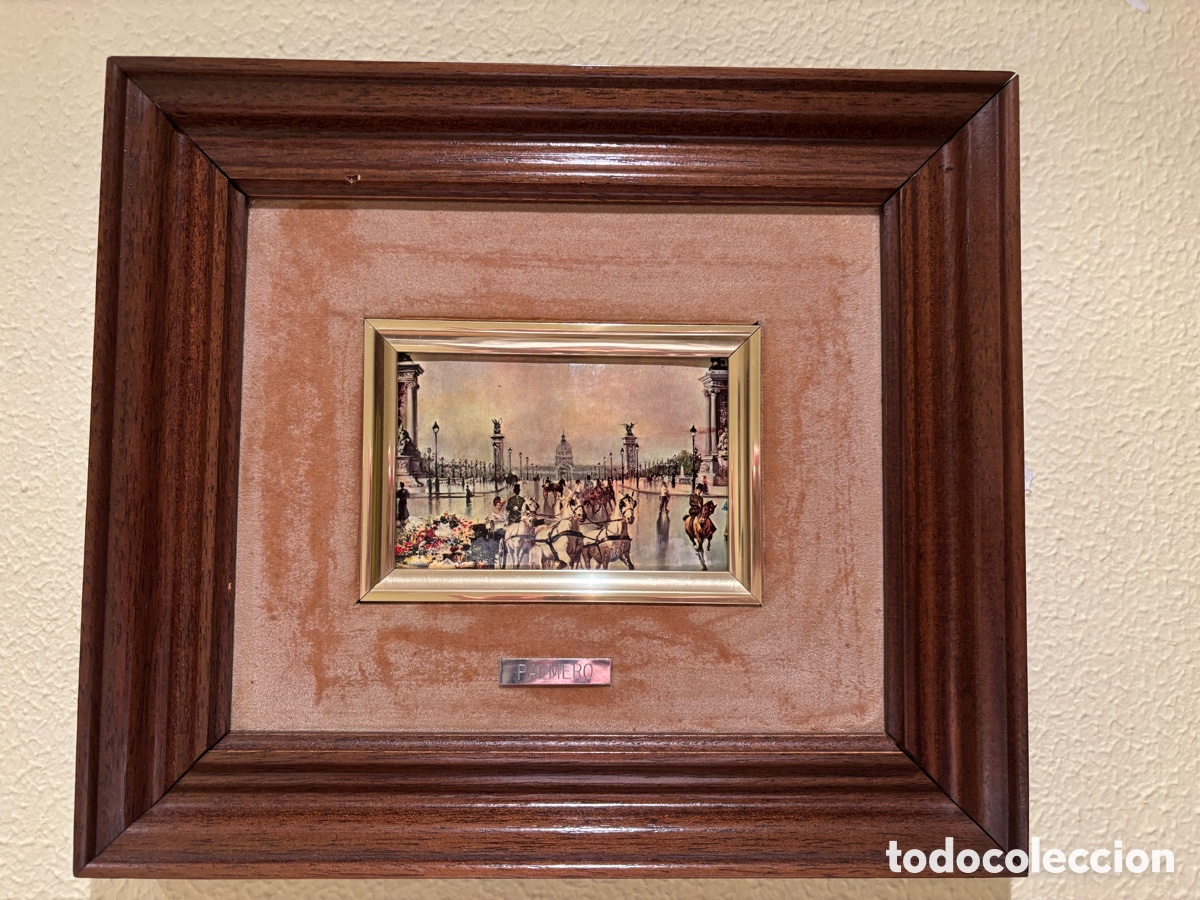 Arte: Cuadro Esmaltado Palmero - Foto 1