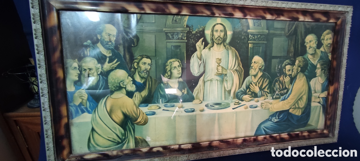 Arte: Cuadro de la santa cena - Foto 2