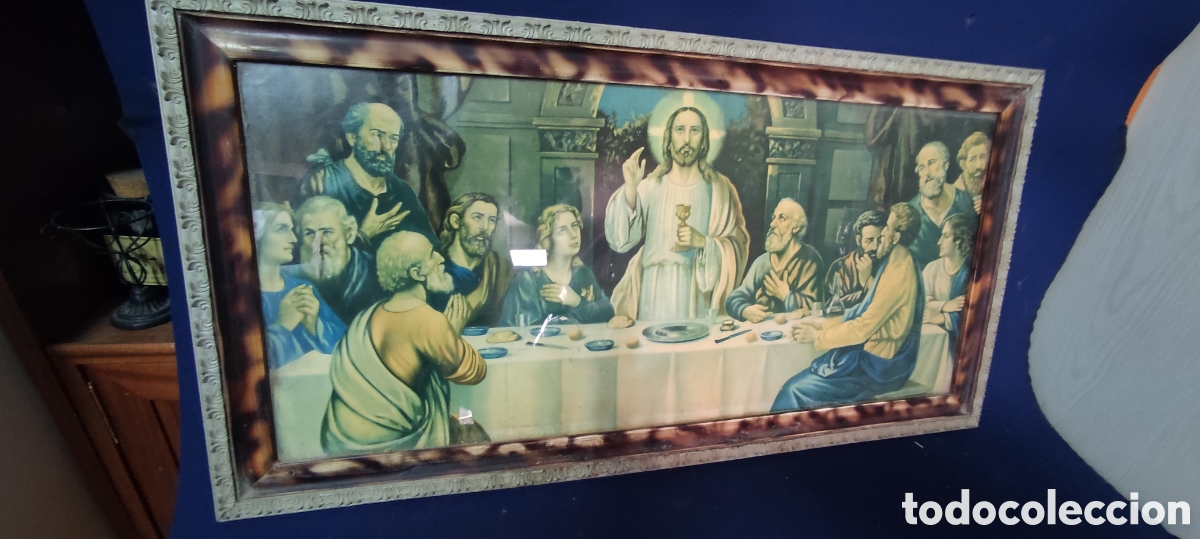 Arte: Cuadro de la santa cena - Foto 3