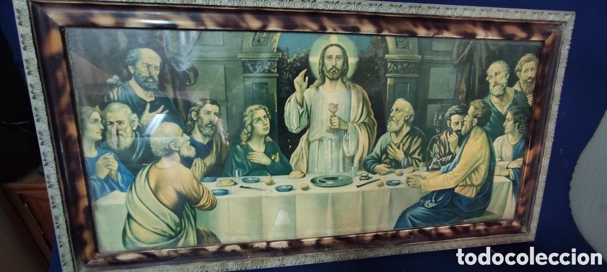 Arte: Cuadro de la santa cena - Foto 6