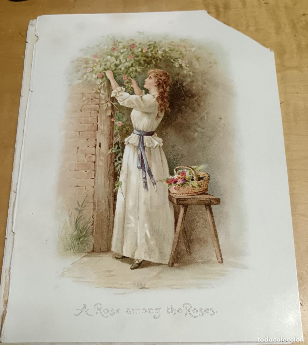 Arte: CROMOLITOGRAF&Iacute;A ROM&Aacute;NTICA INGLESA SIGLO XIX