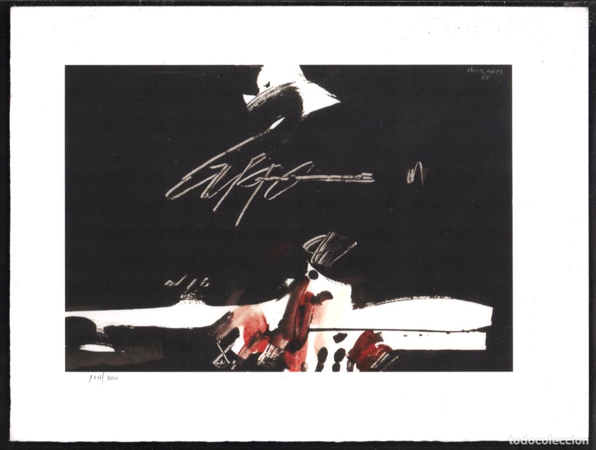 Arte: MANOLO MILLARES COMPOSICI&Oacute;N REPRODUCCI&Oacute;N OBRA IMPRESI&Oacute;N DIGITAL NUMERADA A L&Aacute;PIZ 114/300 EJEMPLARES