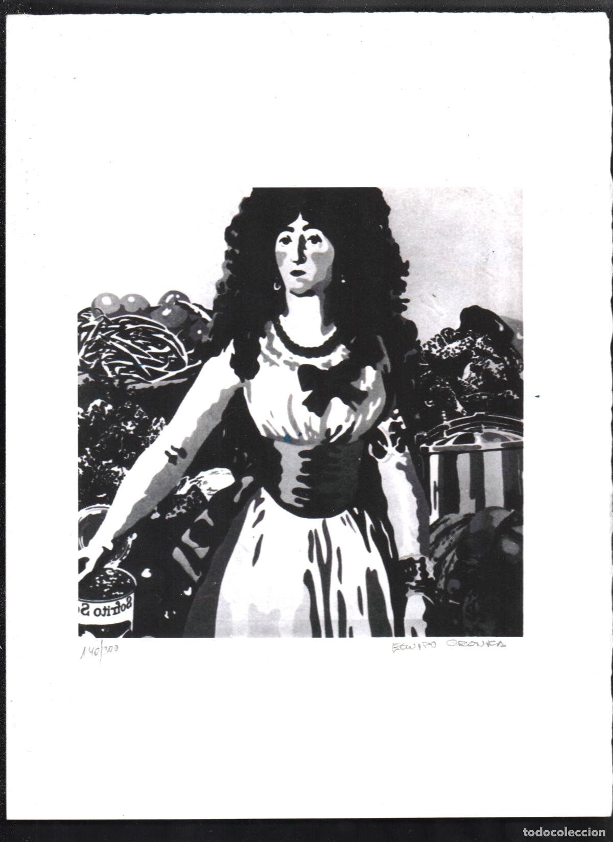 Arte: EQUIPO CR&Oacute;NICA MARIANA REPRODUCCI&Oacute;N OBRA IMPRESI&Oacute;N DIGITAL NUMERADA FIRMADA L&Aacute;PIZ 140/300 EJEMPLARES