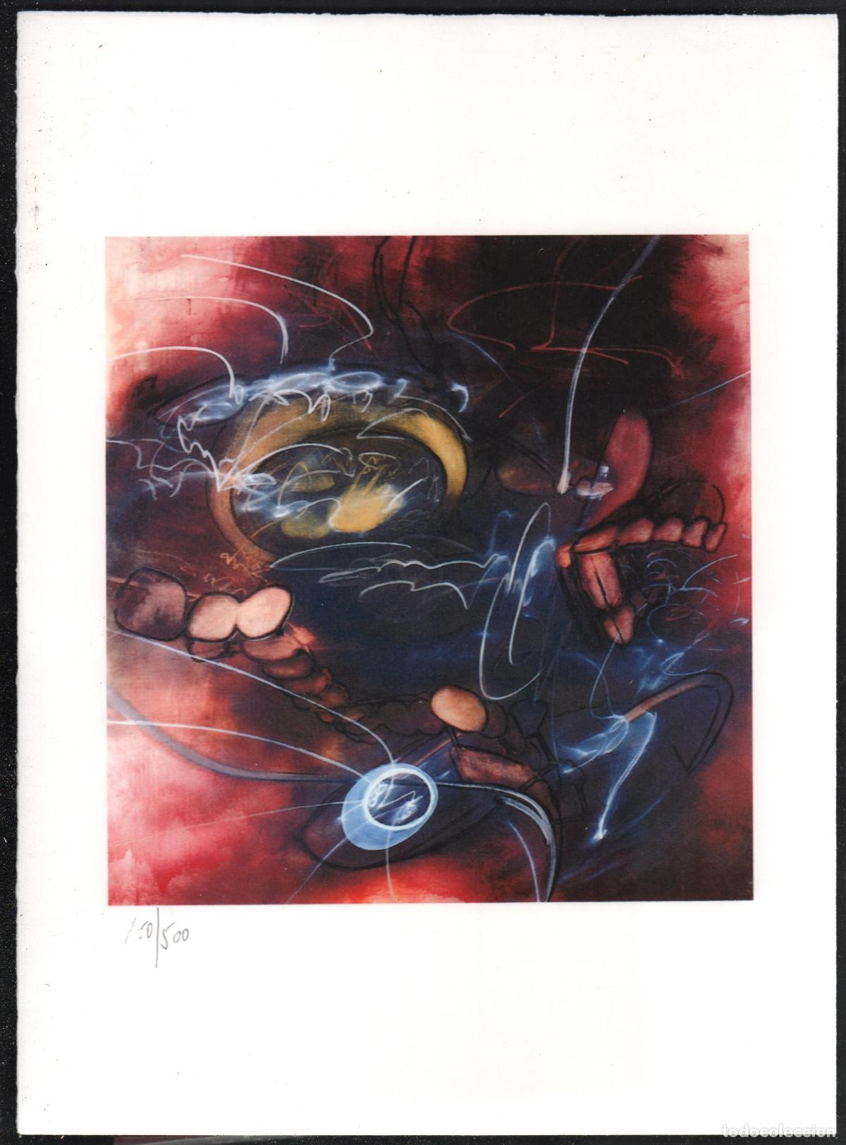 Arte: ROBERTO MATTA EL PROSCRITO DESLUMBRANTE REPRODUCCI&Oacute;N OBRA IMPRESI&Oacute;N DIGITAL NUMERADA L&Aacute;PIZ 150 /500