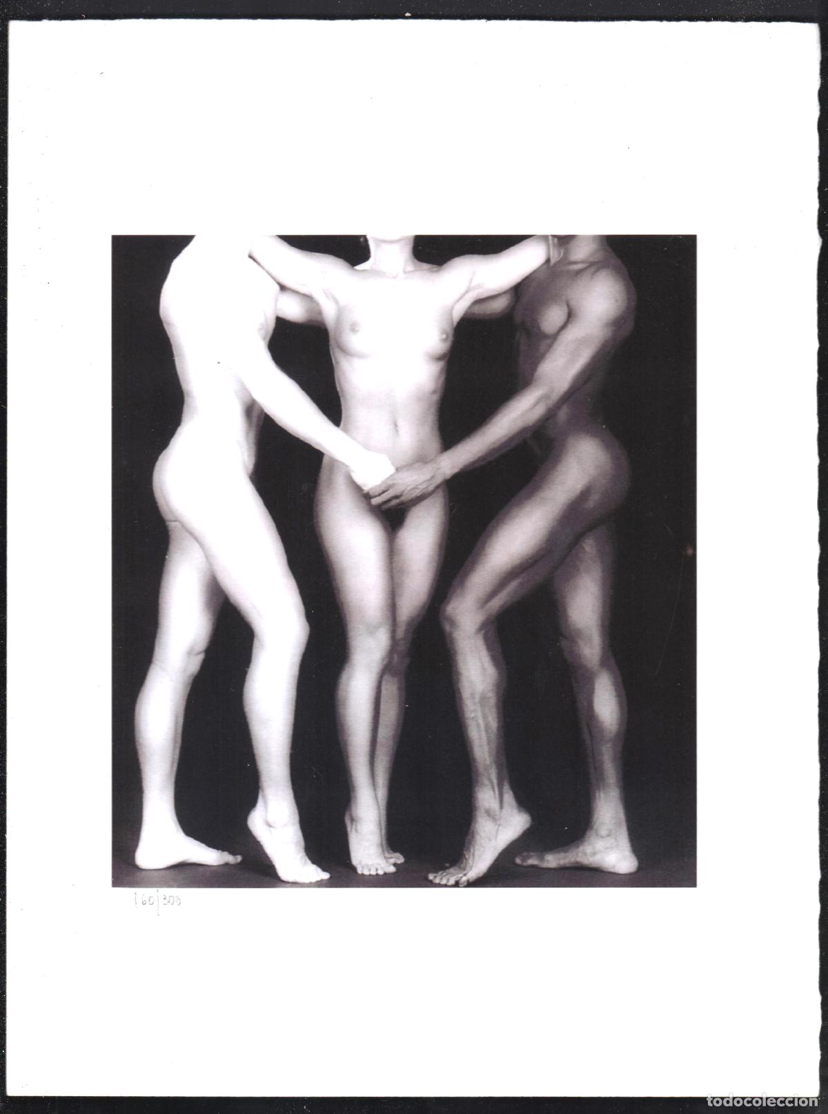 Arte: ROBERT MAPPLETHORPE TRES DESNUDOS REPRODUCCI&Oacute;N FOTOGRAF&Iacute;A IMPRESI&Oacute;N DIGITAL NUM 160 / 300 EJEMPLARES