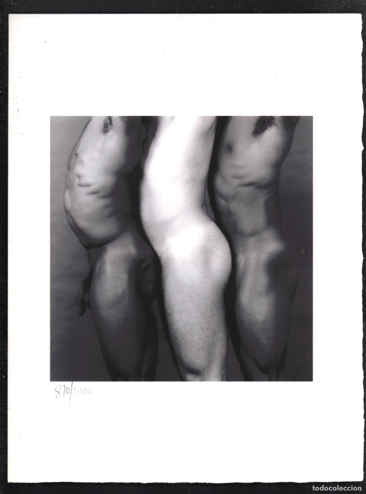 Arte: ROBERT MAPPLETHORPE TRES DESNUDOS REPRODUCCI&Oacute;N FOTOGRAF&Iacute;A IMPRESI&Oacute;N DIGITAL NUM 810/ 1000 EJEMPLARES