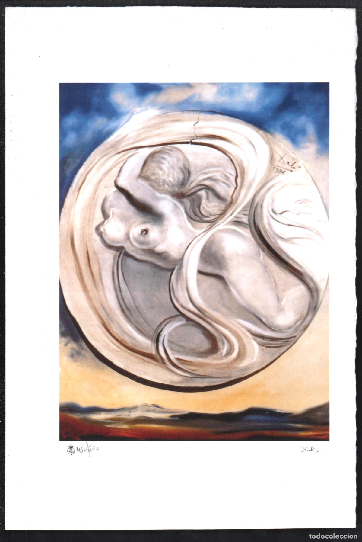 Arte: SALVADOR DAL&Iacute; MUJER TETA OBRA REPRODUCCI&Oacute;N IMPRESI&Oacute;N DIGITAL NUMERADA L&Aacute;PIZ 450/500 EJEMPLARES FIRMA