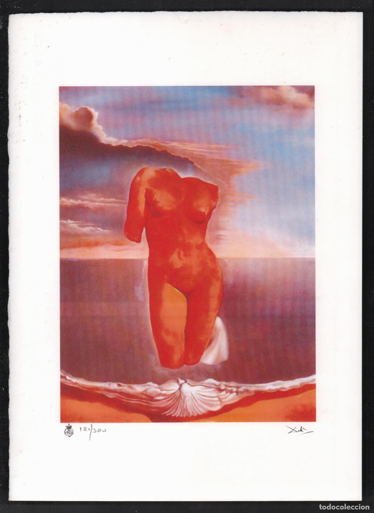 Arte: SALVADOR DAL&Iacute; CARNE DE GALLINA OBRA REPRODUCCI&Oacute;N IMPRESI&Oacute;N DIGITAL NUMERADA L&Aacute;PIZ 121/300 EJEMPLARES