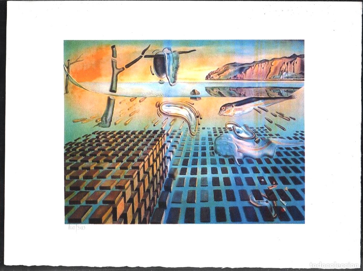 Arte: SALVADOR DAL&Iacute; PERSISTENCIA MEMORIA REPRODUCCI&Oacute;N IMPRESI&Oacute;N DIGITAL NUMERADA L&Aacute;PIZ 140 /300 EJEMPLARES
