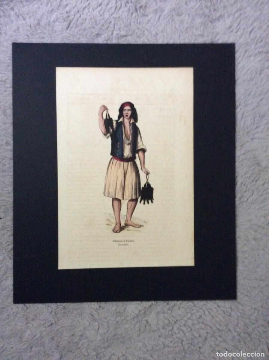 Art: Pollaiuolo di Pardilho (Portogallo). Figura ou traje t&iacute;pica de Portugal ( Estarreja ). S&eacute;culo XIX.