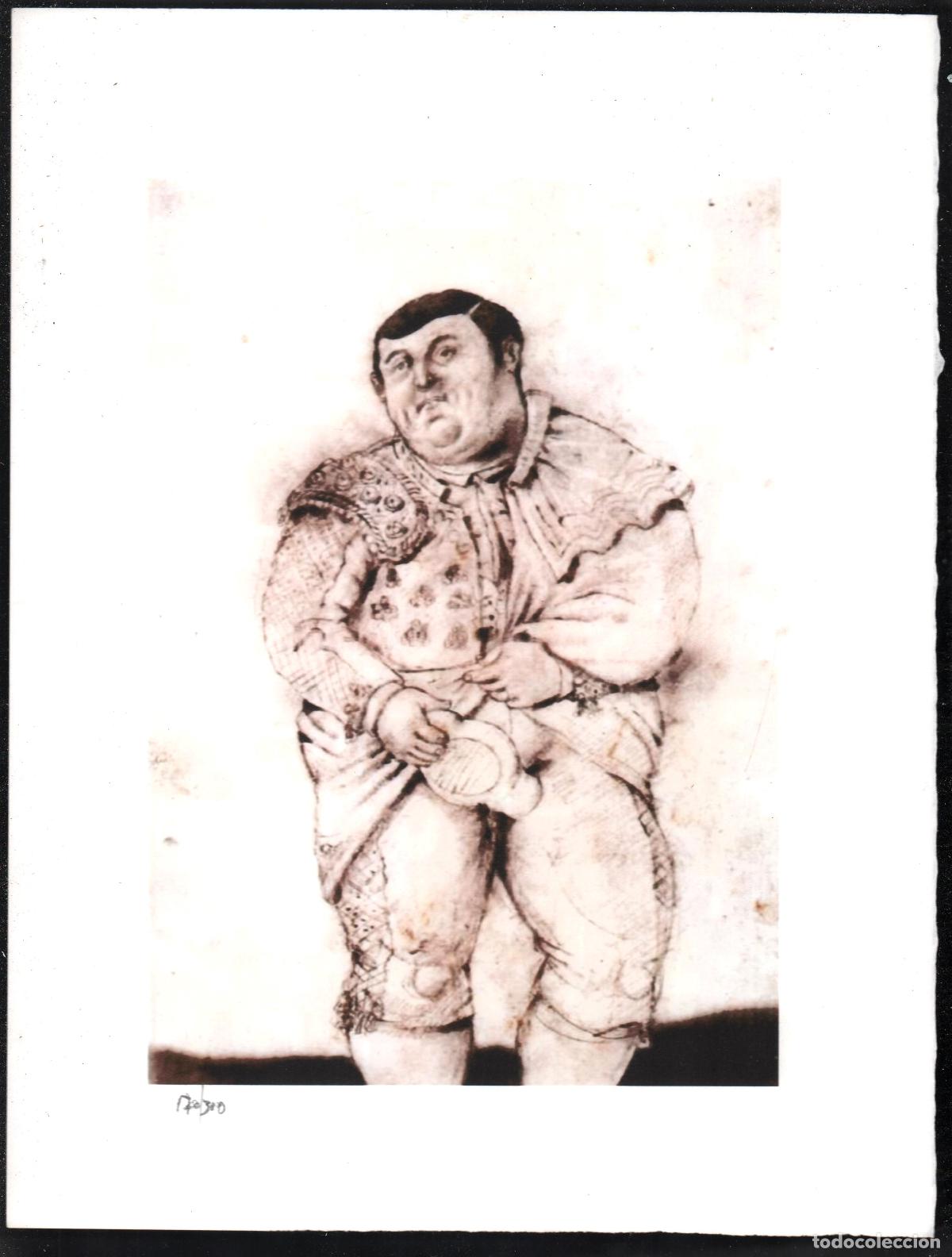 Arte: FERNANDO BOTERO MATADOR REPRODUCCI&Oacute;N OBRA IMPRESI&Oacute;N DIGITAL NUMERADA A L&Aacute;PIZ 170 /300 EJEMPLARES