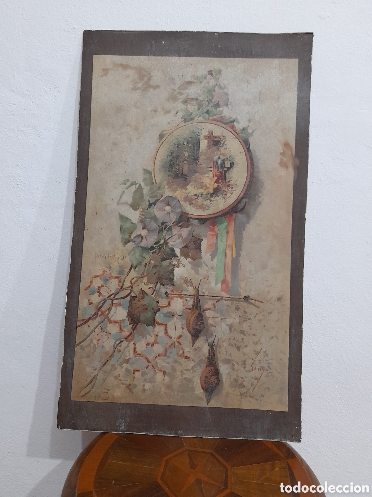Arte: Cromolitograf&iacute;a Rom&aacute;ntica Costumbrista