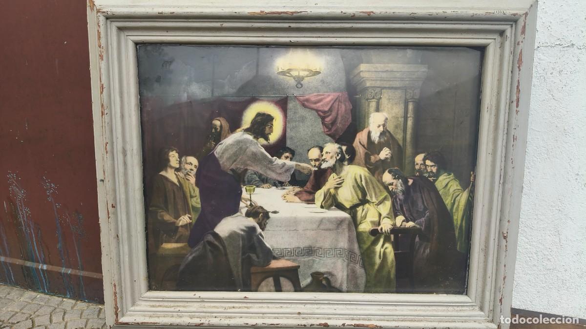 Arte: Chromolithographie &eacute;poque 1900 religieuse