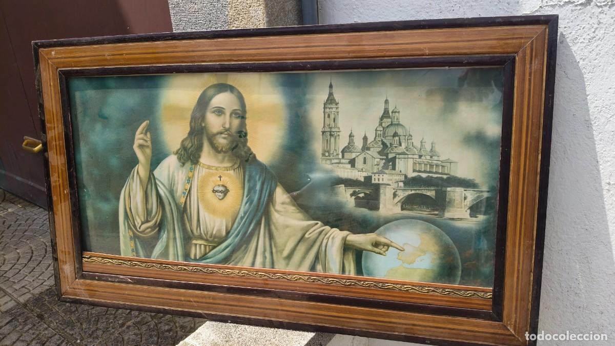 Arte: Chromolithographie &eacute;poque 1960 religieux
