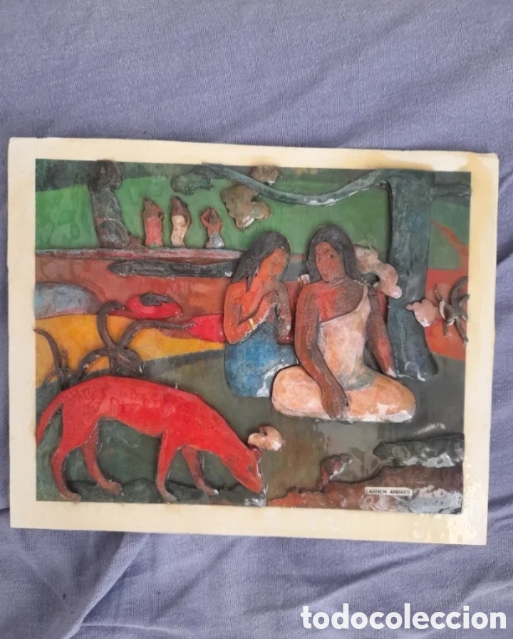 Arte: Relieve 3D Arearea Carmen Andr&eacute;s