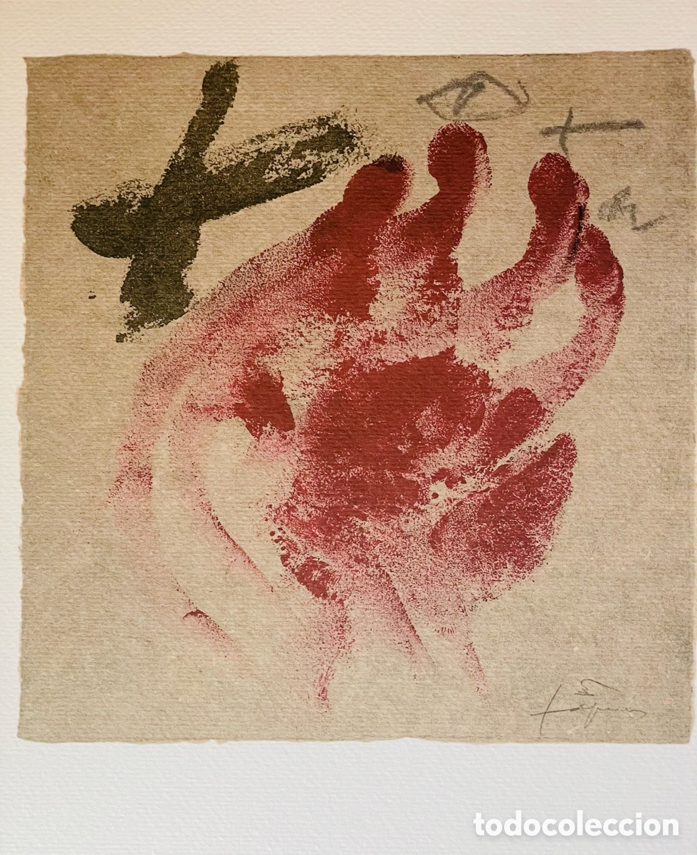 Arte: T&agrave;pies. L&agrave;mina obra gr&agrave;fica, 2007