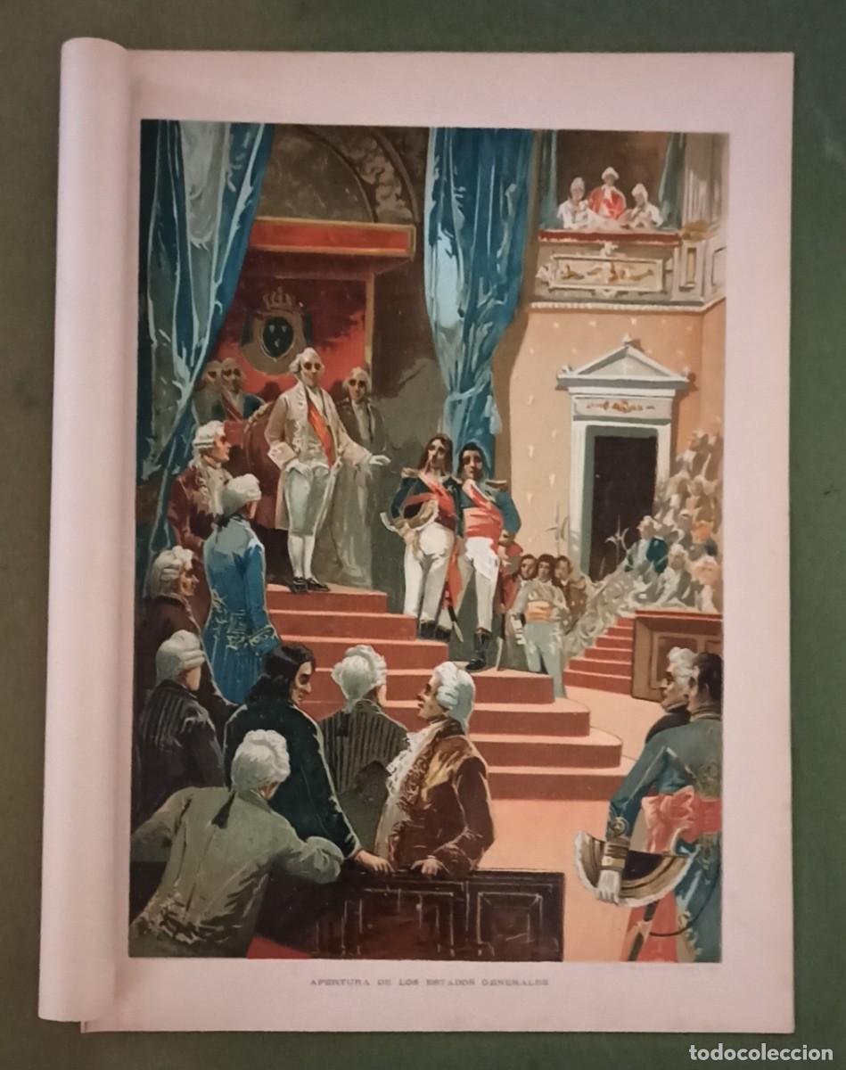 Arte: CROMOLITOGRAF&Iacute;A: Apertura de los Estados Generales