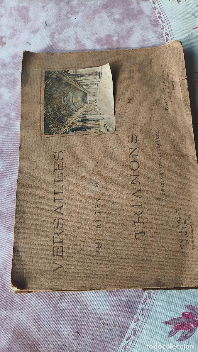 Kunst: Album complet 24 planche Versailles et trianon Braun 1919 d epoque
