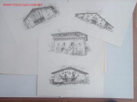 Arte: ILUSTRACIONES DE CASERIOS - Foto 1