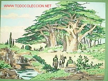 Arte: Escena bosque 24 x 18 cm - Foto 1