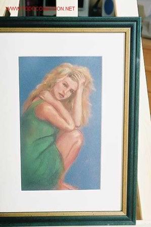 Arte: MUJER ESPERANDO/ FERRES M - Foto 1