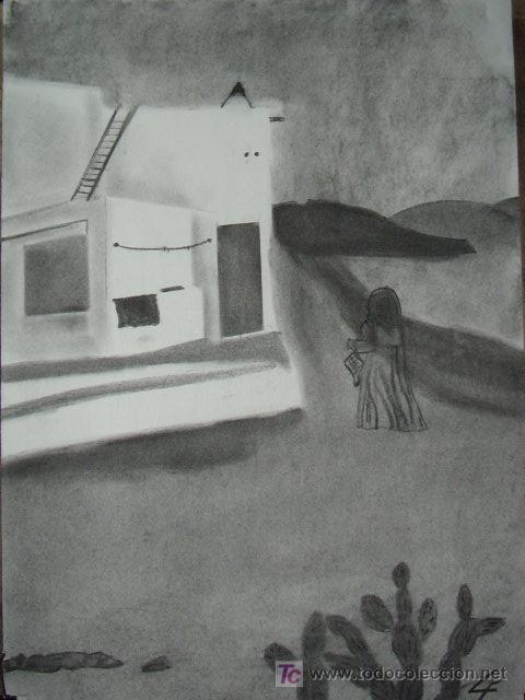 Arte: CARBONCILLO DE 50 X 70 CMS - Foto 1