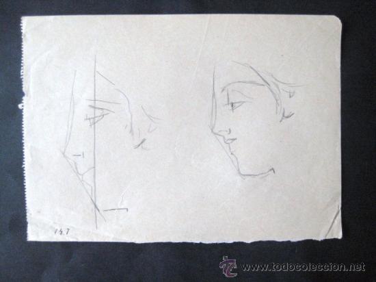 Art: BELLAS ARTES. A&Ntilde;OS 30. DIBUJO DE CARA-. ENVIO GRATIS&iexcl;&iexcl;&iexcl;