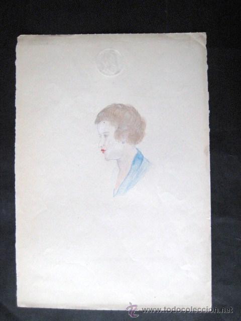 Arte: DIBUJOS A PASTEL. A&Ntilde;OS 30.SOBRE PAPEL NOTARIAL. ENVIO GRATIS&iexcl;&iexcl;&iexcl;