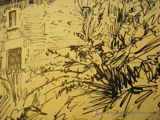 Arte: CASIO BOADA DIBUJO A PLUMILLA DE 1942 - Foto 6