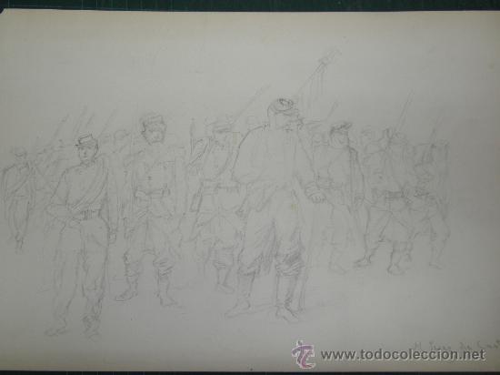 Arte: M. PEREZ DE CASTRO. SOLDADOS - Foto 1