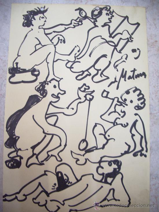 Arte: ANGEL MATUREN PINTOR ARAGONES DIBUJO