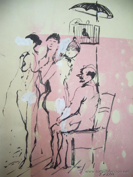 Arte: PRIM PINTOR CATALAN, DIBUJO.2 DIBUJOS